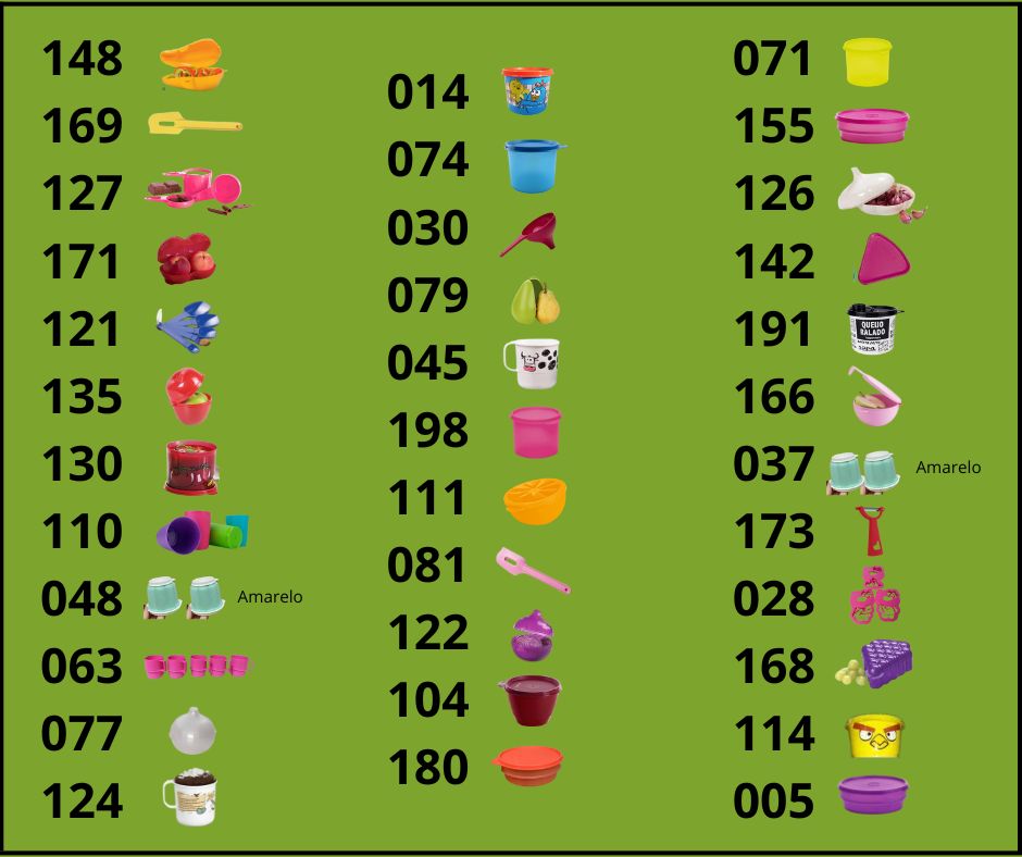 🎉 Rifa Premiada - Tupperwere Original 🎉